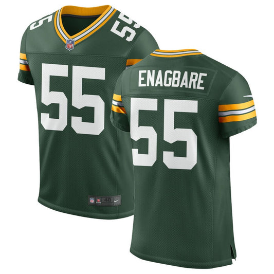 Kingsley Enagbare Green Bay Packers Nike Classic Elite Jersey - Green