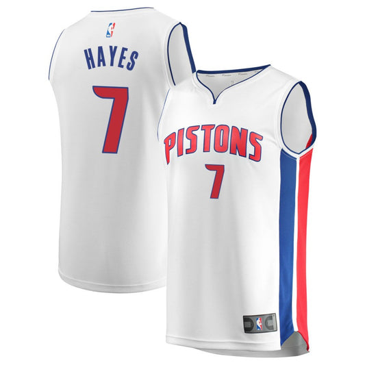 Killian Hayes  Detroit Pistons Fanatics Branded Youth Fast Break Replica Jersey - Association Edition - White