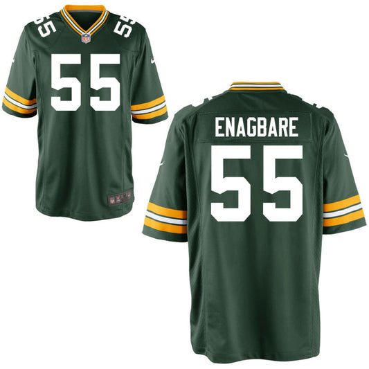 Kingsley Enagbare Green Bay Packers Nike Youth Game Jersey - Green