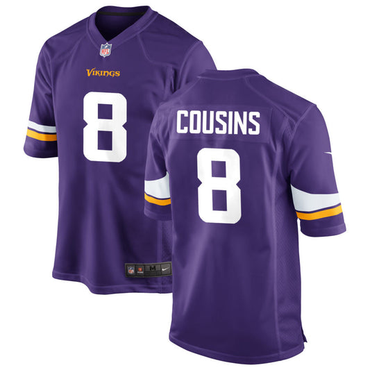 Kirk Cousins Minnesota Vikings Nike Vapor Untouchable Elite Jersey - Purple